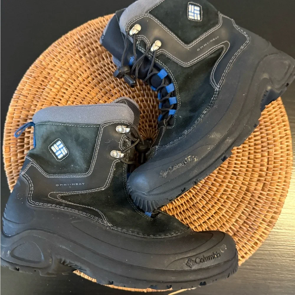 Columbia Black‎ and Gray Snow Boots